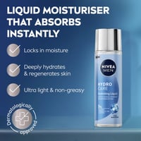 Nivea Men Hydro Care Fugtgivende Flydende Fugtighedscreme 100ml