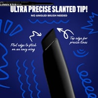 NYX Pro Makeup Epic Inky Stix محدد كريمي جل Black Screen 0.1g