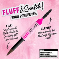 NYX Pro Makeup Fluff & Snatch! Brow Powder Pen 07 Espresso 1g