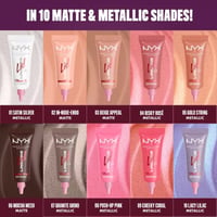 NYX Pro Makeup Lid Lingerie Eye Pigment 08 Metallic Push-Up Pink 6ml