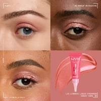 NYX Pro Makeup Lid Lingerie Eye Pigment 09 Metallic Cheeky Coral 6ml