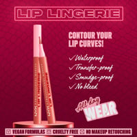 NYX Pro Makeup Lip Lingerie Lip Liner Stain After Hours 1ml
