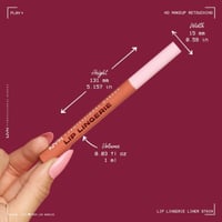 NYX Pro Makeup Lip Lingerie Lip Liner Stain After Hours 1ml