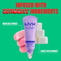 NYX Pro Makeup Smushy Matte Lip Balm Sugar Smush 8ml