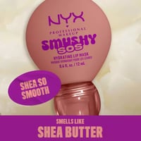 NYX Pro Makeup Smushy SOS Hydrating Lip Mask 02 Shea So Smooth 12ml