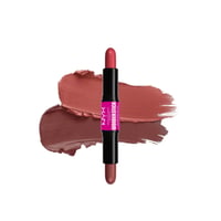 NYX Pro Makeup Wonder Stick Dual-Ended Cream Blush Stick 03 Coral + Deep Peach 2x4g (2x 0.14oz)