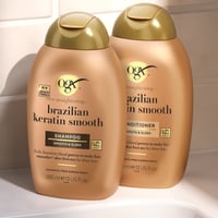 OGX Ever Straightening + Brazilian Keratin Smooth Champú 385ml