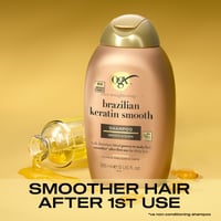 OGX Ever Straightening + Brazilian Keratin Smooth Champú 385ml