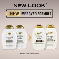 OGX Champú Nutritivo + Leche de Coco 385ml