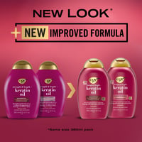 OGX Strength & Length + Keratin Oil Shampoo 385ml