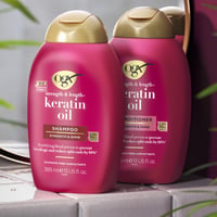OGX Strength & Length + Keratin Oil Conditioner 385ml