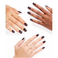 OPI xPress/On Iconic Shades أظافر لاصقة فورية بمظهر الجل إكسترا-شورت كلاسيك Lincoln Park After Dark x30