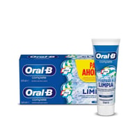 Oral-B Complete Plus Protect & Clean Pasta de Dientes Menta Fresca 75ml x2