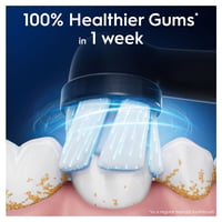 Oral-B iO Gentle Care Replacement Head Electric Toothbrush Black x8