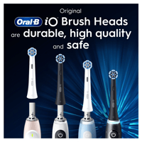 Oral-B iO Gentle Care Replacement Head Electric Toothbrush Black x8