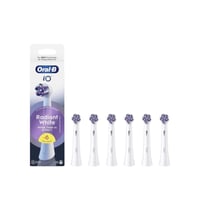 Oral-B iO Radiant White Replacement Head Electric Toothbrush White x6