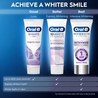 Oral-B Pro-3D White Clinical Intensive Whitening Toothpaste 75ml (2.53floz)