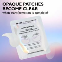 Peter Thomas Roth Instant FIRMx® Patchs Yeux Raffermissants au Collagène x8 Paires