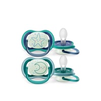 Philips Avent Ultra Air Night-Time Pacifier 6-18m x2