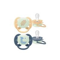 Philips Avent مصاصة ليلية فائقة النعومة 6-18 شهر للأولاد ×2