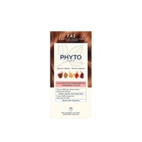 Phytocolor Coloración Permanente Tono 7.43 Rubio Cobrizo Dorado