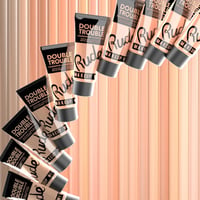 Rude Cosmetics Double Trouble كريم أساس + كونسيلر Wheat 11 30ml