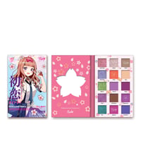 Rude Cosmetics Manga Collection لوحة صبغات وظلال مضغوطة First Love Diary