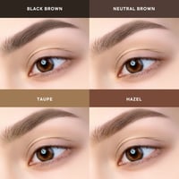 Rude Cosmetics Ultimate Brow Artist Ultra Fine Slanted Pencil + Brush Neutral Brown 0.04g