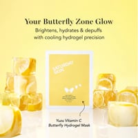 Saturday Skin Yuzu Vitamin C Butterfly Hydrogel Mask 4x40g