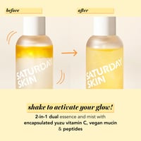 Saturday Skin Yuzu Vitamin C Essence Mist 100ml