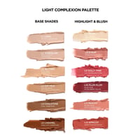 SOSU Cosmetics Complete Canvas Cream Complexion Palette Light