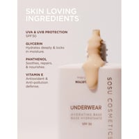 SOSU Cosmetics Underwear Hydrating Base SPF30 40ml