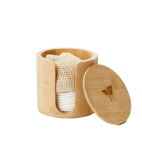 STYLPRO Bamboo Barrel Reusable Makeup Remover Pad Set