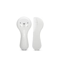 Suavinex White Brush-Comb Set +0m