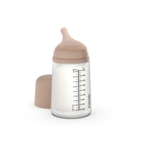 Suavinex Zero Zero Biberón de Plástico Anticólicos Flujo M +3m Medio 270ml