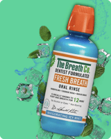 The Breath Co Fresh Breath Invigorating Icy Mint Mouthwash 500ml