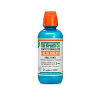 The Breath Co Fresh Breath Invigorating Icy Mint Mouthwash 500ml