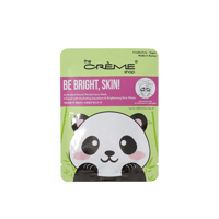 The Crème Shop Be Bright, بشرة! Animated Kawaii Panda قناع للوجه 25g