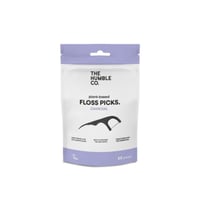 The Humble Co. Floss Picks Charcoal-Infused x50
