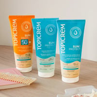 Topicrem Sun Protect, leche solar hidratante SPF 50+, 200 ml