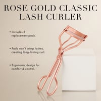 Tweezerman Classic Lash Curler Rose Gold