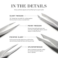 Tweezerman  Point Tweezer Classic Stainless Steel