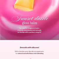 Unleashia Sunset Dazzle Gloss Balm No.3 Ibiza 10g