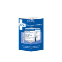 Uriage Bariéderm-CICA Insulating مرمم كريم لليدين 50ml + Bariéderm-CICA Protecting بلسم شفاه 15ml