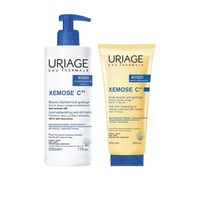 Uriage Xémose C8+ Baume Relipidant Anti-Grattage 500ml + Huile Lavante 200ml