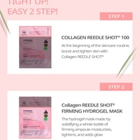 VT Cosmetics Kolagjen Reedle Shot 100 2Step Maskë Forcues Hydrogel Maskëë Fytyre x1