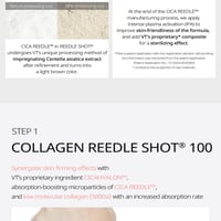 VT Cosmetics Kolagjen Reedle Shot 100 2Step Maskë Forcues Hydrogel Maskëë Fytyre x1