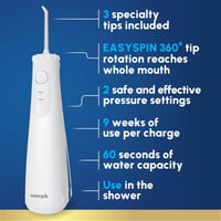 Waterpik Water Flosser Cordless Plus Classic White