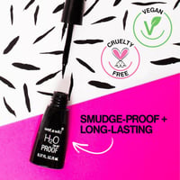 Wet n Wild محدد عيون سائل مقاوم للماء H2O Proof Black 5ml