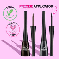 Wet n Wild محدد عيون سائل مقاوم للماء H2O Proof Black 5ml